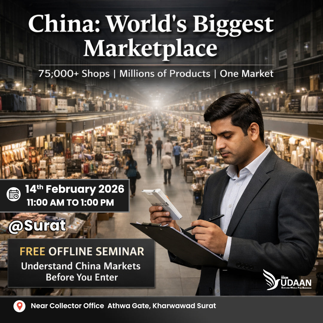 From Surat to China - Free Seminar | 14 Feb 2026